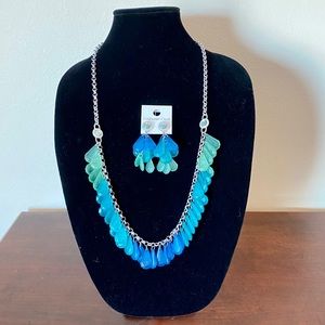 Coldwater Creek Necklace and Earring Set